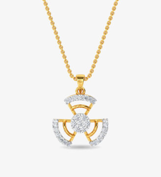 Buy Diamond Ed Pendant Yellow Gold / 14KT